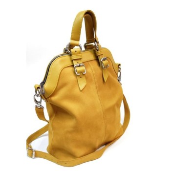 Yellow shopper bag